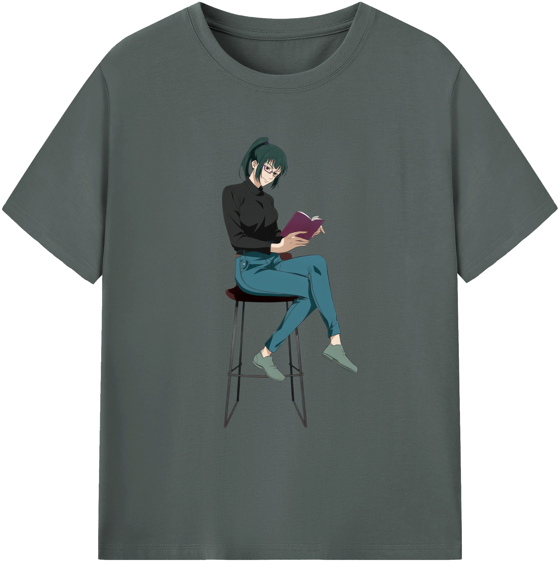 （画像用） 呪術廻戦 Jujutsu Kaisen 綿100％ メンズ半袖Tシャツ｜肌触りやわらか＆通気性